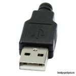 Штекер USB 4 pin