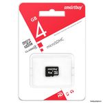 Smartbuy microSDHC 4GB (4 class)