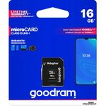 Goodram 16GB microSD Class 10 + адаптер