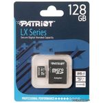 Patriot 128GB microSD Class 10 + адаптер